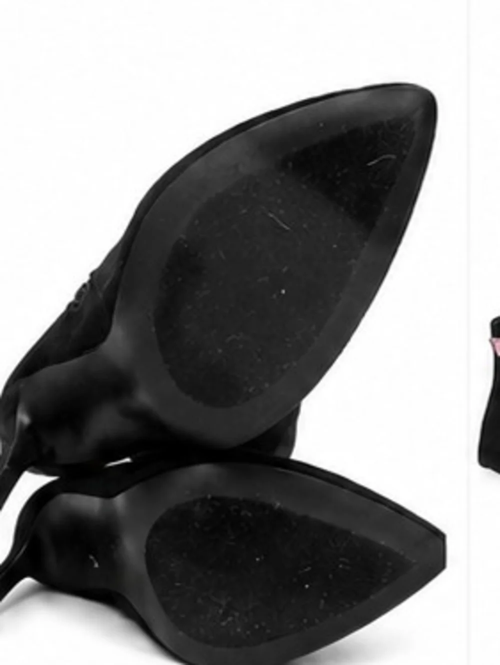 VENUS Black Over-the-Knee Stiletto Boots